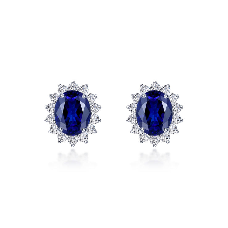 6.2 CTW Halo Stud  Earrings