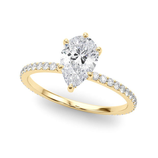 Halo Diamond Engagement Ring