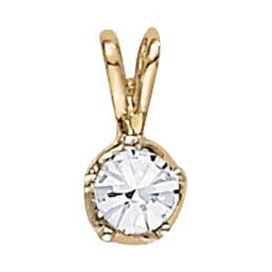 Solitaire Diamond Pendant