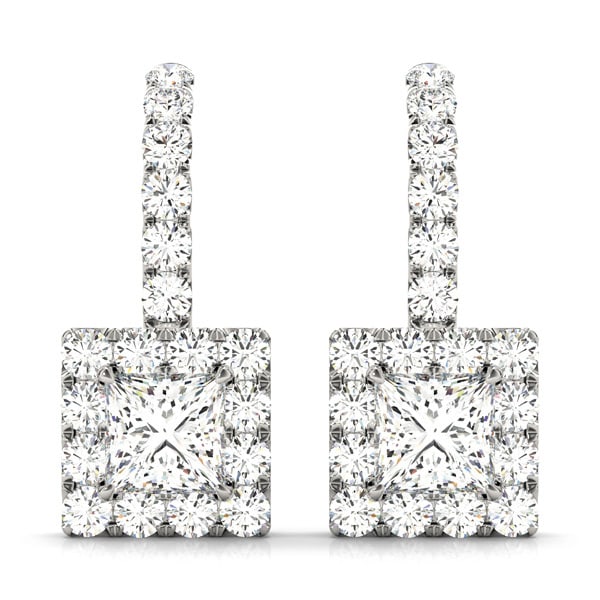 Halo Diamond Earring