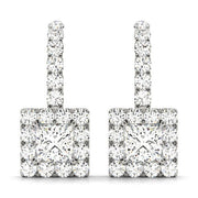 Halo Diamond Earring