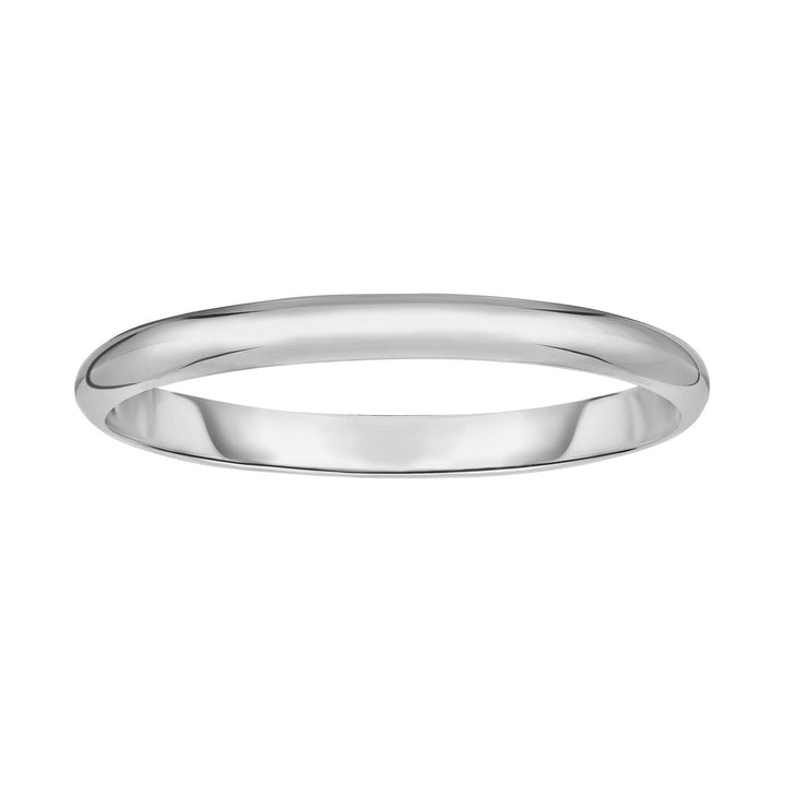 Silver 9mm Bangle