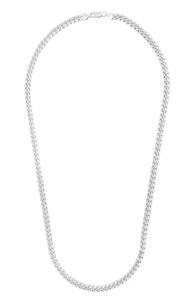 Silver 5.6mm Miami Cuban Chain