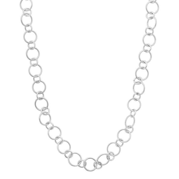 Silver Link Chain Necklace