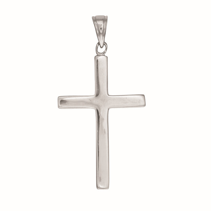 Silver Flat Cross