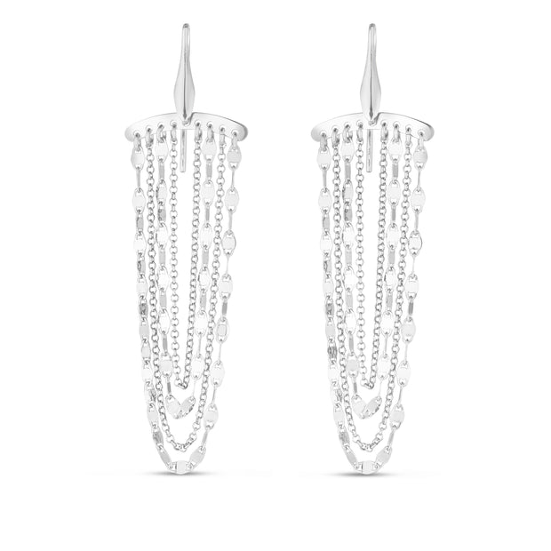 Sterling Silver Chandelier Earrings