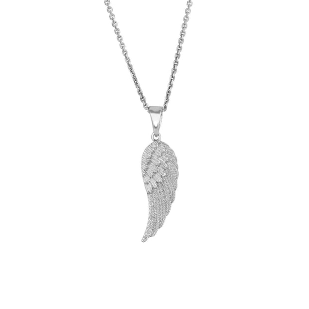 Silver Angel Wing Necklace