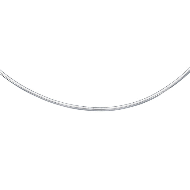 Silver 3mm Omega Chain