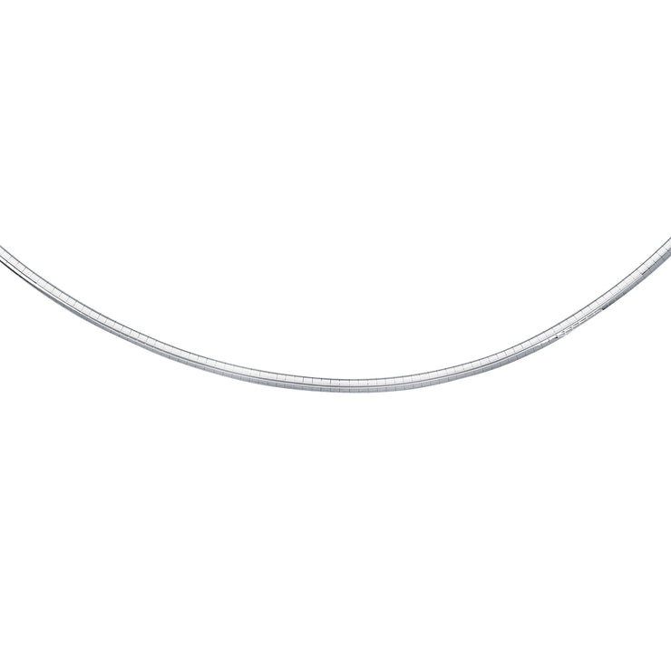 Silver 3mm Omega Chain