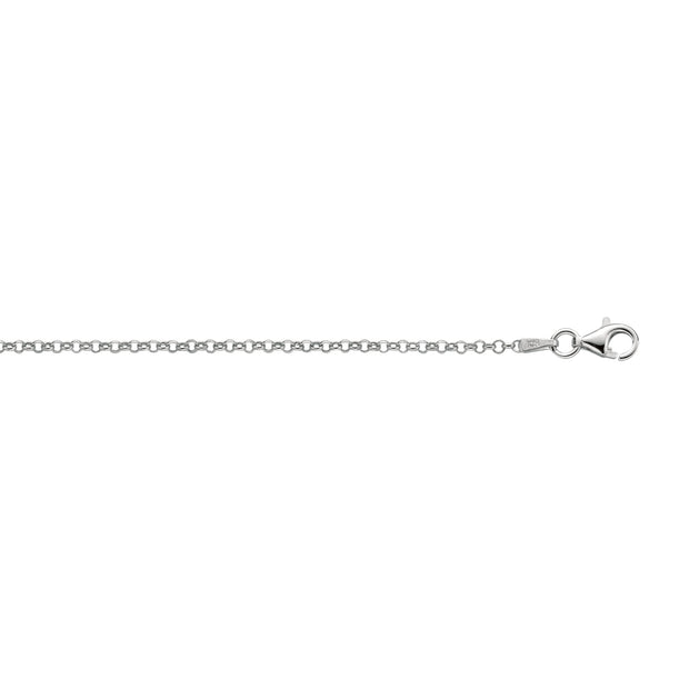 Silver 2mm Rolo Chain