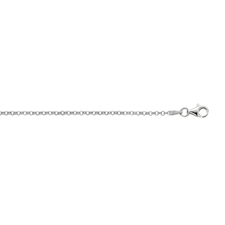 Silver 2mm Rolo Chain