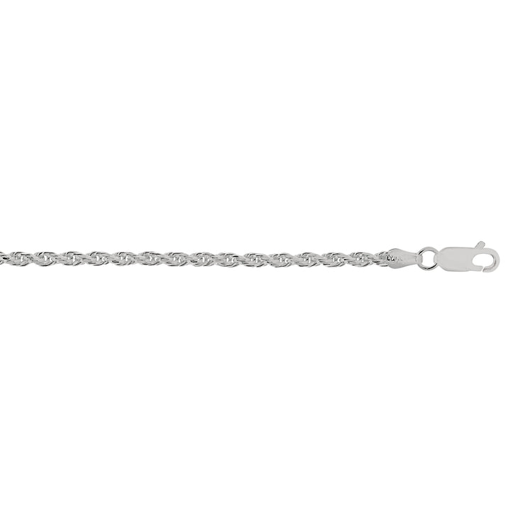 Silver 2.9mm Rope Chain