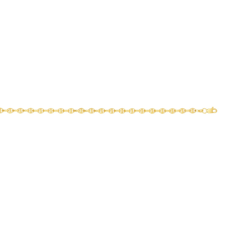 14K Gold 4.5mm Lite Anchor Chain