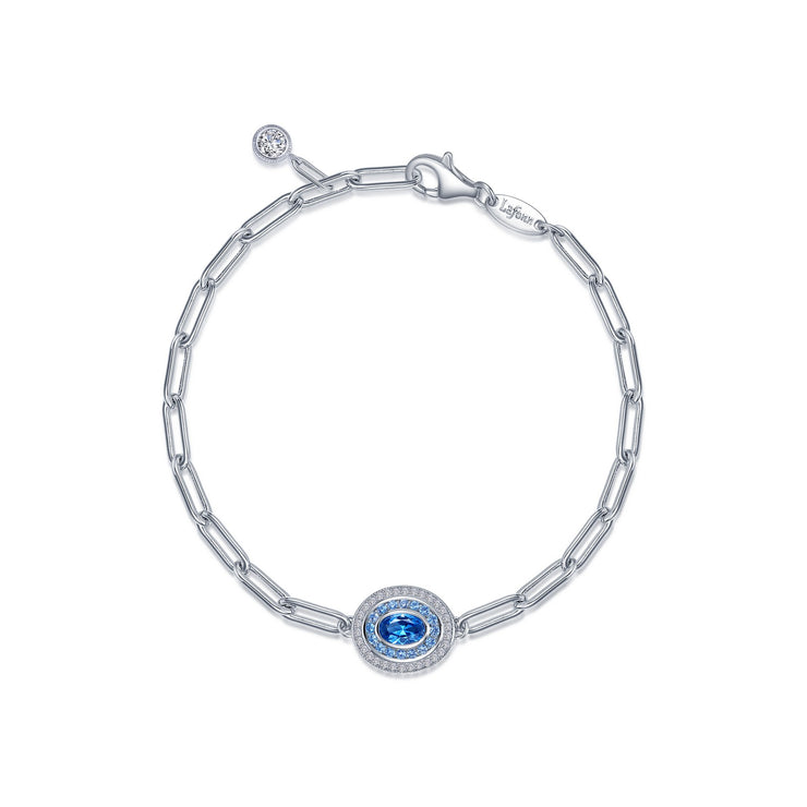 Double-Halo Link Bracelet