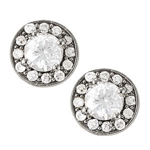 Halo Diamond Earring