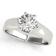 Solitaire Diamond Engagement Ring