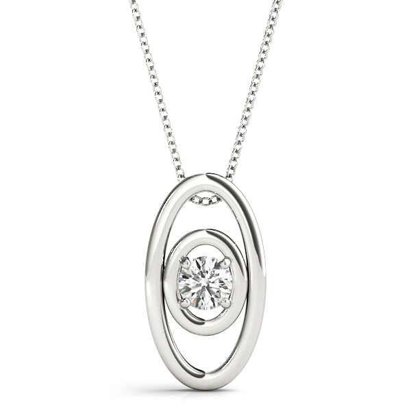 Solitaire Diamond Pendant