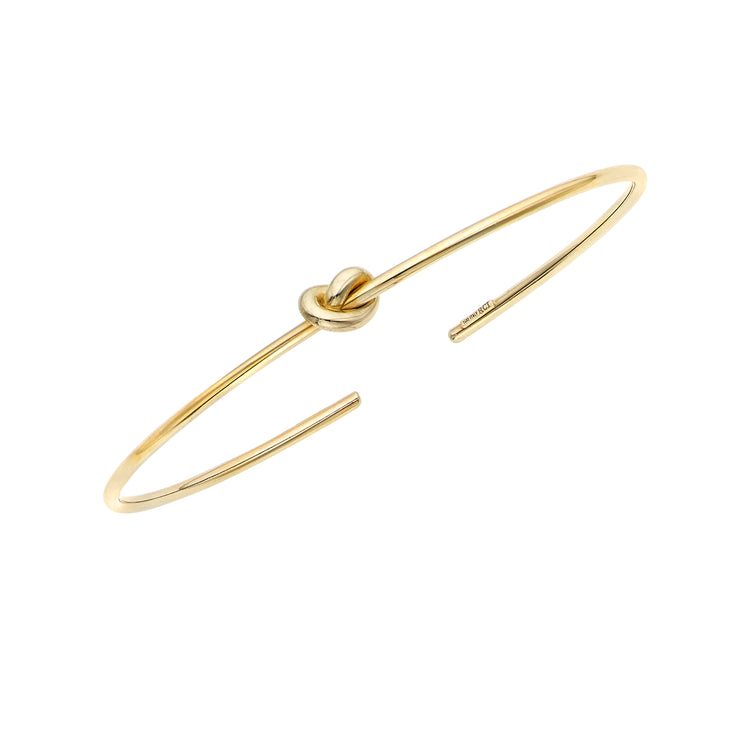 14K Amore Love Knot Bangle