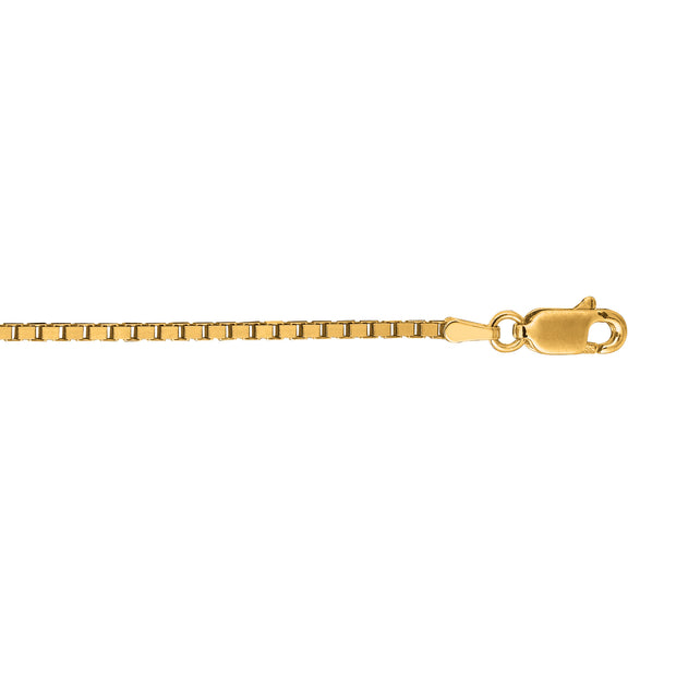 14K Gold 1.7mm Classic Box Chain