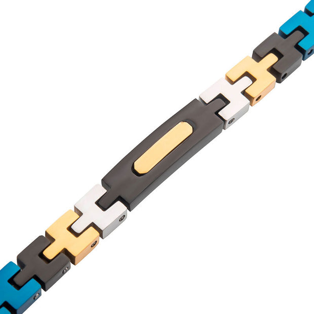 Trim Cut Tricolor Bracelet