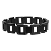 Matte Black IP Link Bracelet