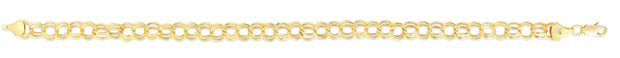 14K Yellow Gold Charm Bracelet