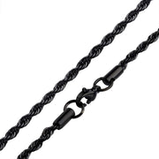 3mm Super Black Rope Chain