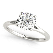 Solitaire Diamond Engagement Ring