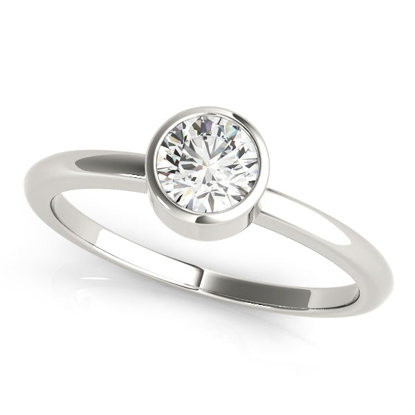 Solitaire Diamond Engagement Ring