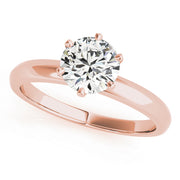 Solitaire Diamond Engagement Ring