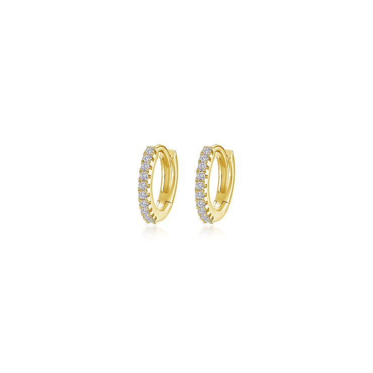 13.5mm Huggie Hoop Earrings