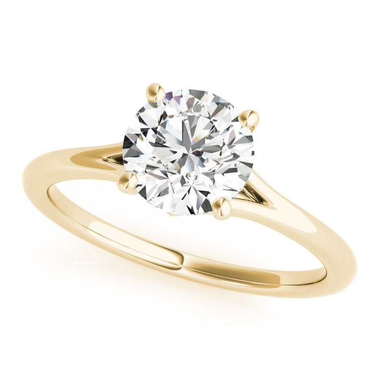 Solitaire Diamond Engagement Ring