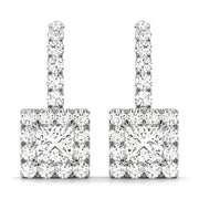 Halo Diamond Earring