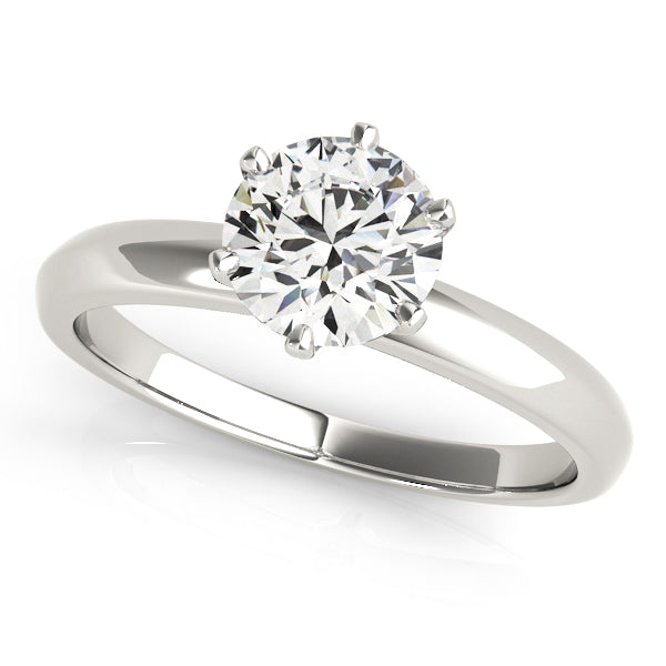 Solitaire Diamond Engagement Ring