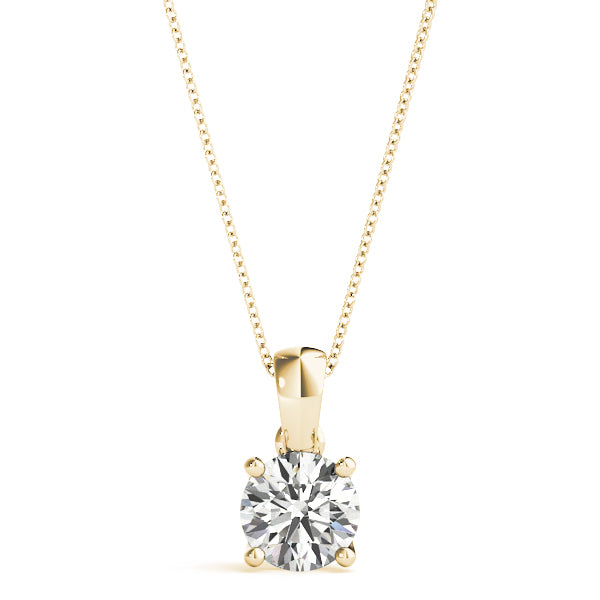 Solitaire Diamond Pendant