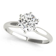 Solitaire Diamond Engagement Ring