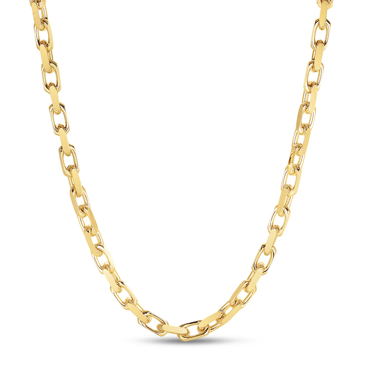 14K 6.1mm French Cable Chain