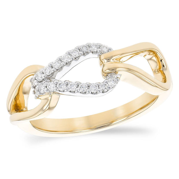 14KT Gold Ladies Diamond Ring