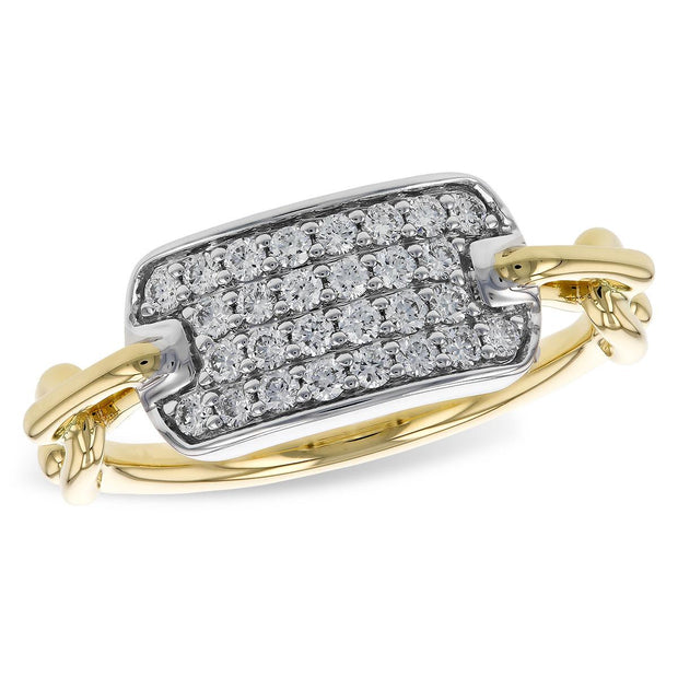 14KT Gold Ladies Diamond Ring