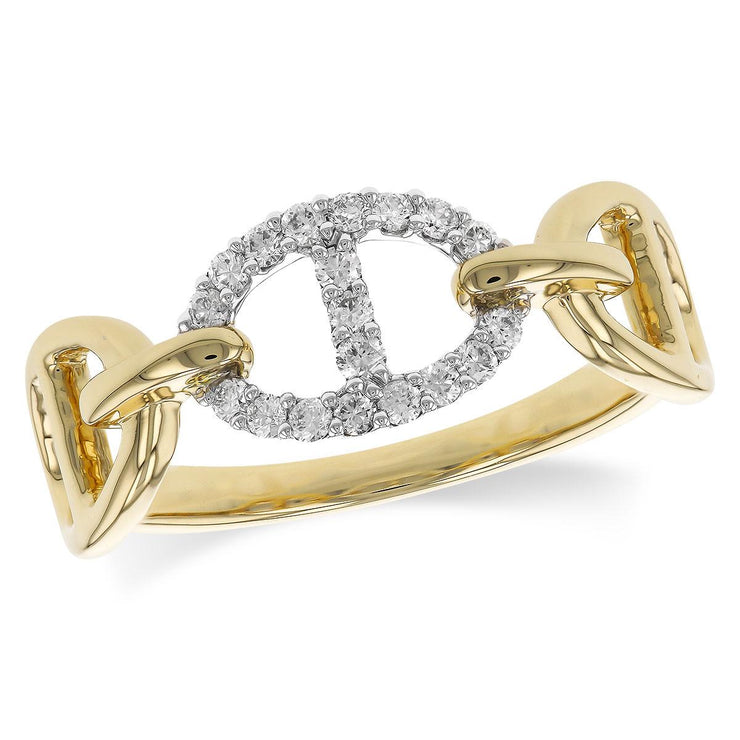 14KT Gold Ladies Diamond Ring