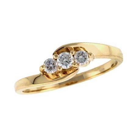 14KT Gold Ladies Diamond Ring