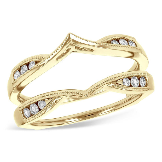 14KT Gold Ladies Wrap/Guard