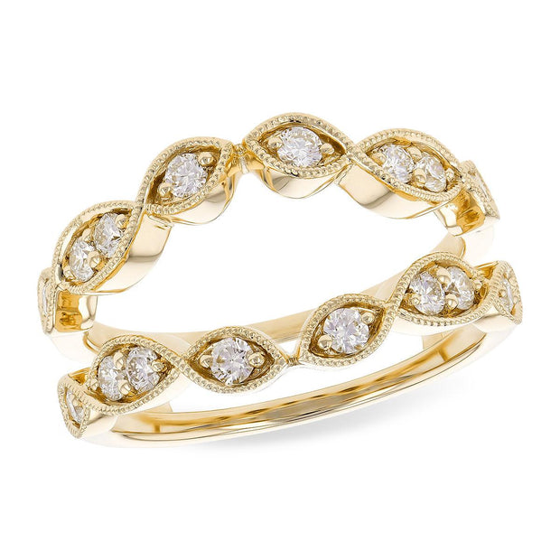 14KT Gold Ladies Wrap/Guard