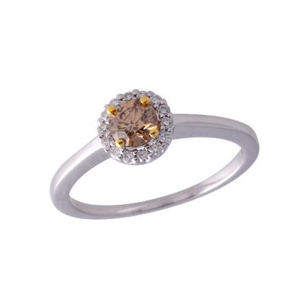 14KT Gold Ladies Diamond Ring