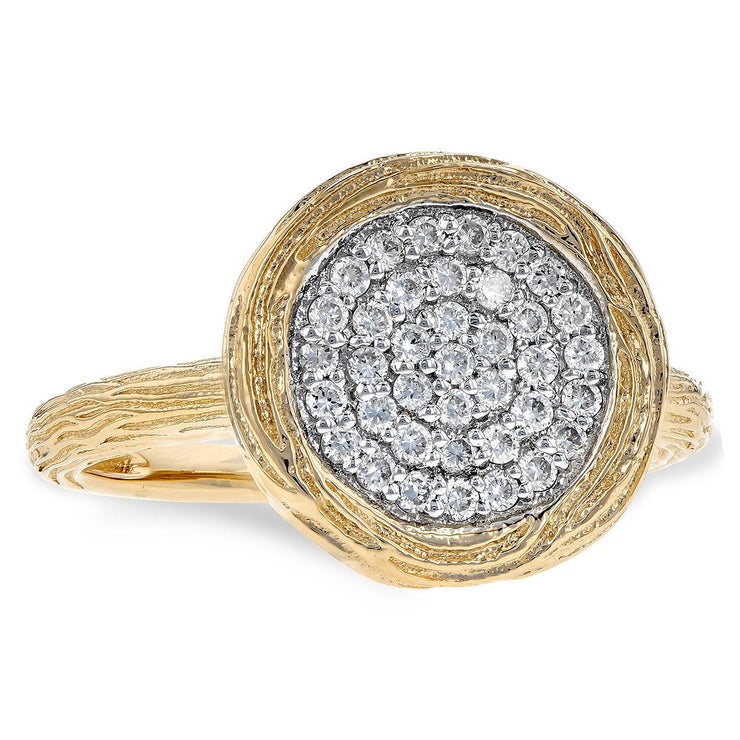 14KT Gold Ladies Diamond Ring