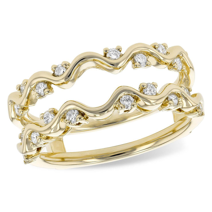 14KT Gold Ladies Wrap/Guard