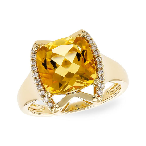 14KT Gold Ladies Diamond Ring