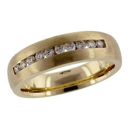 14KT Gold Mens Wedding Ring