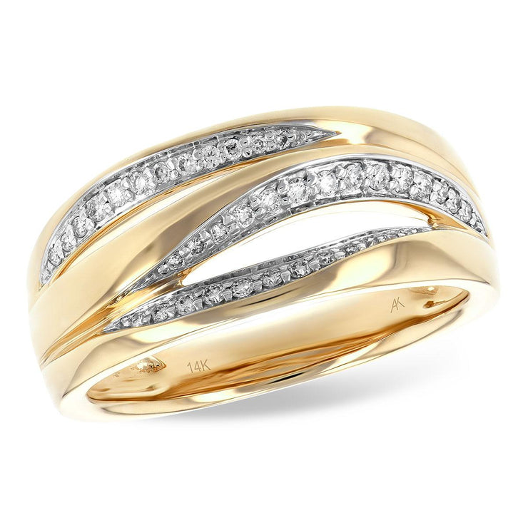 14KT Gold Ladies Diamond Ring