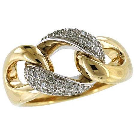 14KT Gold Ladies Diamond Ring